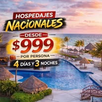 Hospedajes nacionales alberca